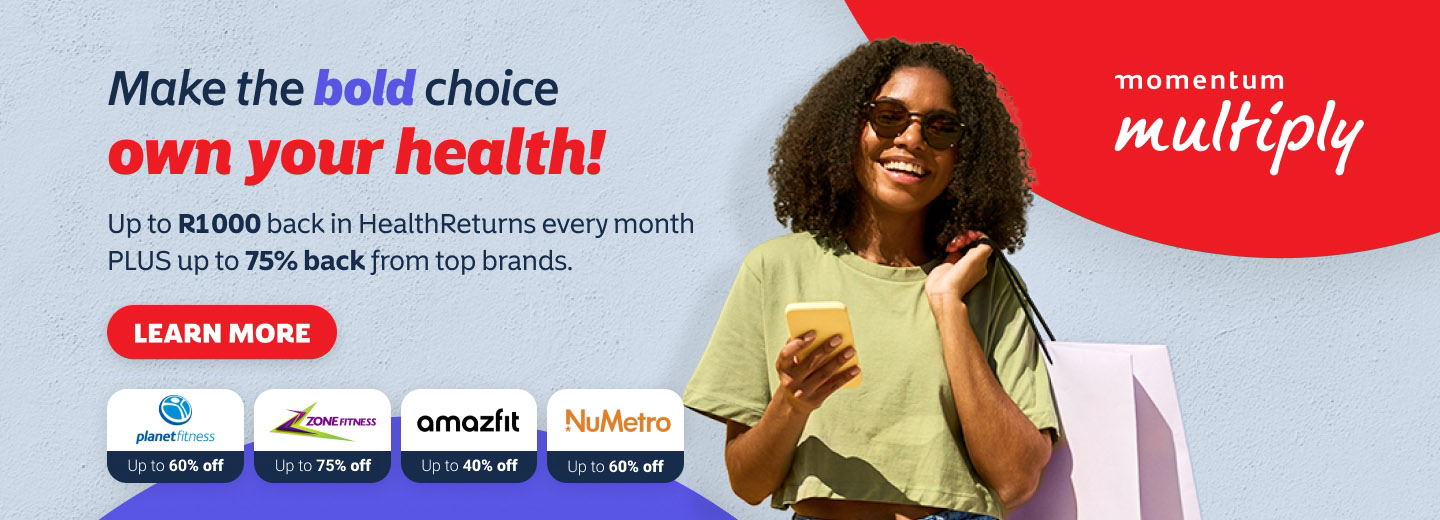 Multiply - Own your health website banner